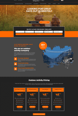 Wild Leisure website